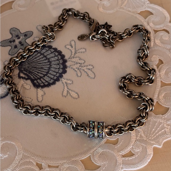 Kirks Folly Jewelry - Kirks Folley Silver Magnetic Chain/Crystals